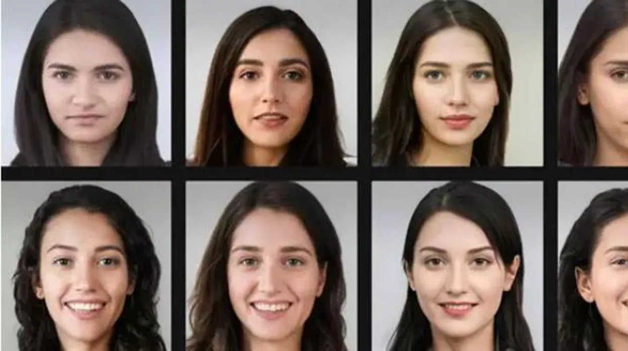 Esta web genera rostros falsos parecidos al de una persona mediante Inteligencia Artificial
