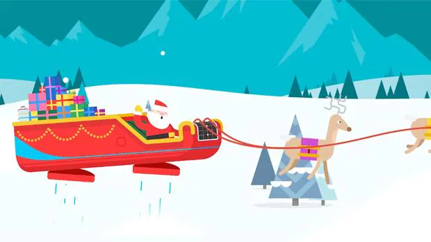Google te permite saber por dónde va Papa Noel con Santa Tracker