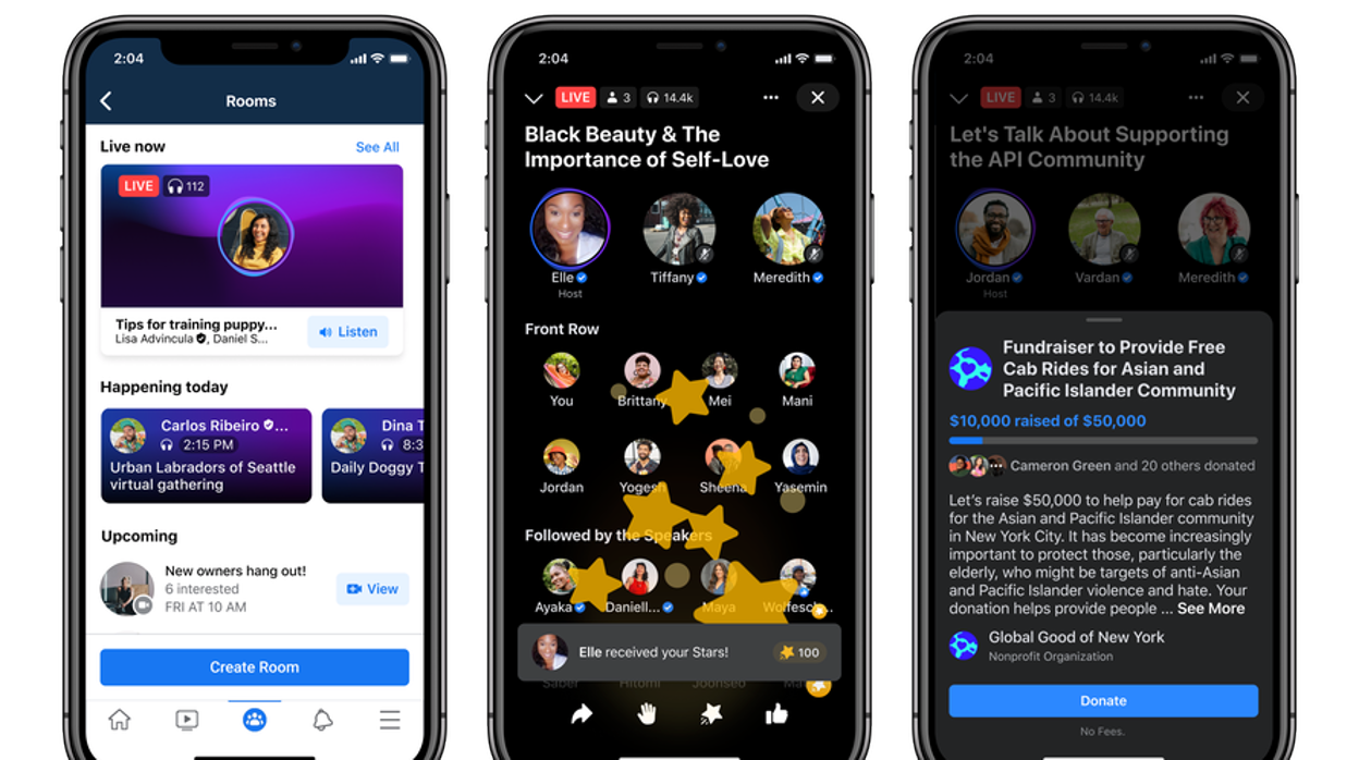Facebook anuncia su plataforma de podcasts en vivo: ¿será capaz de competir con Clubhouse?