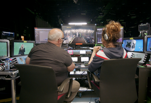 Imagen en la que se puede ver el proceso de posproducción