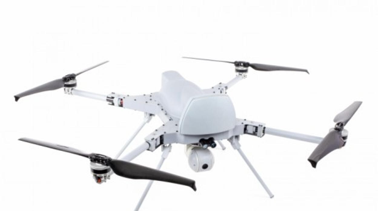 El dron empleado en el ataque