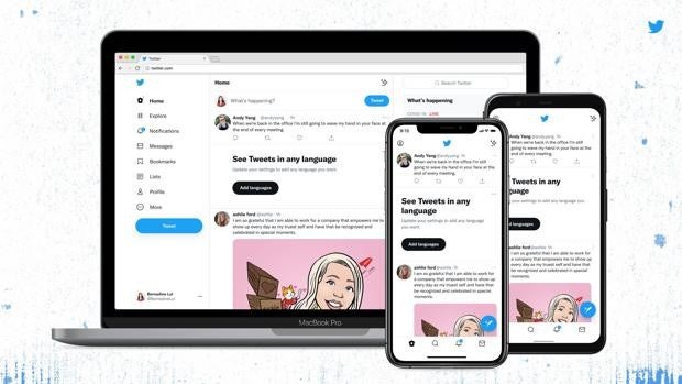 Twitter realiza cambios en la 'app' para que resulte más cómoda a la vista