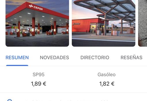 El truco de Google Maps para encontrar la gasolina más barata