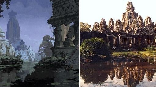 Castillos y templos que de verdad inspiraron a Disney