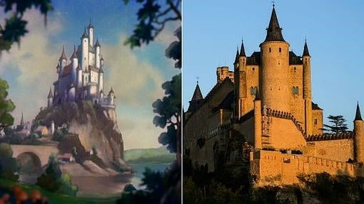 Castillos y templos que de verdad inspiraron a Disney