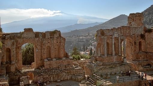 Teatro griego de Taormina.