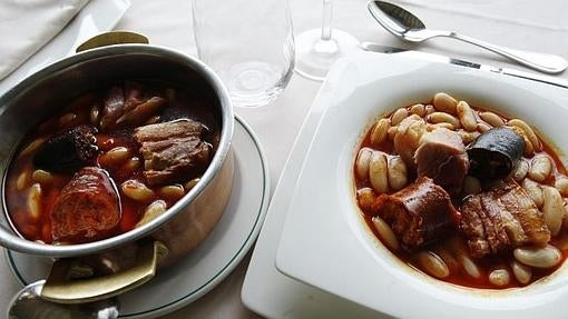 Fabada del restaurante El Oso