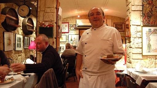 Bernard Ocio, chef del restaurante «La cave à Champagne», en Epernay
