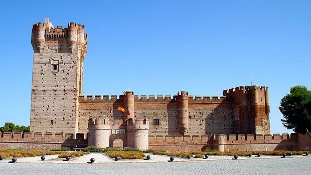 Castillo de La Mota, en Medina del Campo, Valladolid