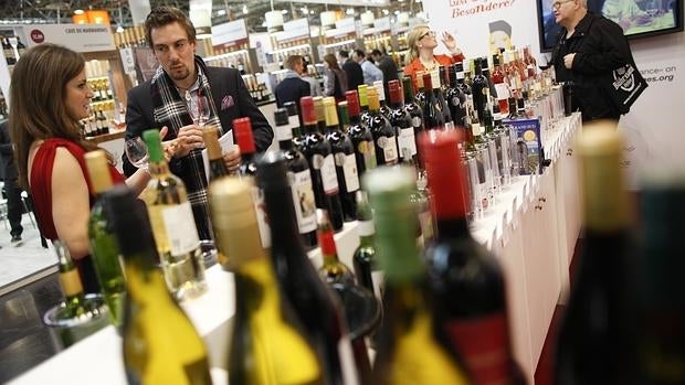 Un rincón de Prowein, la feria celebrada a principio de semana en Alemania