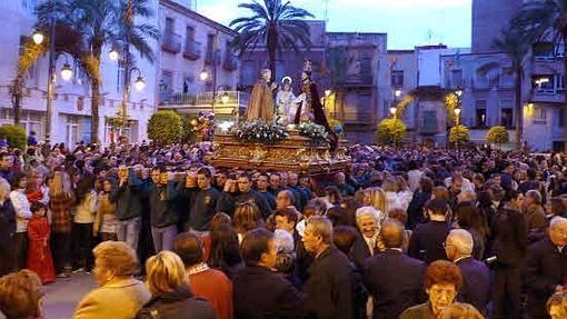 Procesiones en el Miércoles Santo de Crevillent