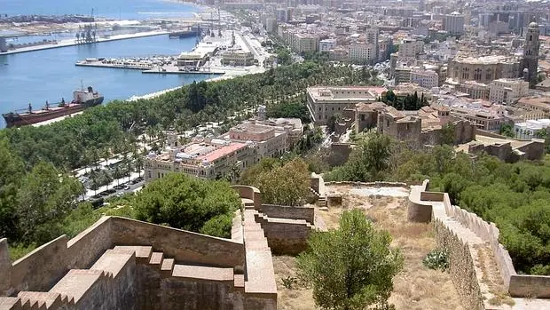 Málaga visto desde Gibralfaro
