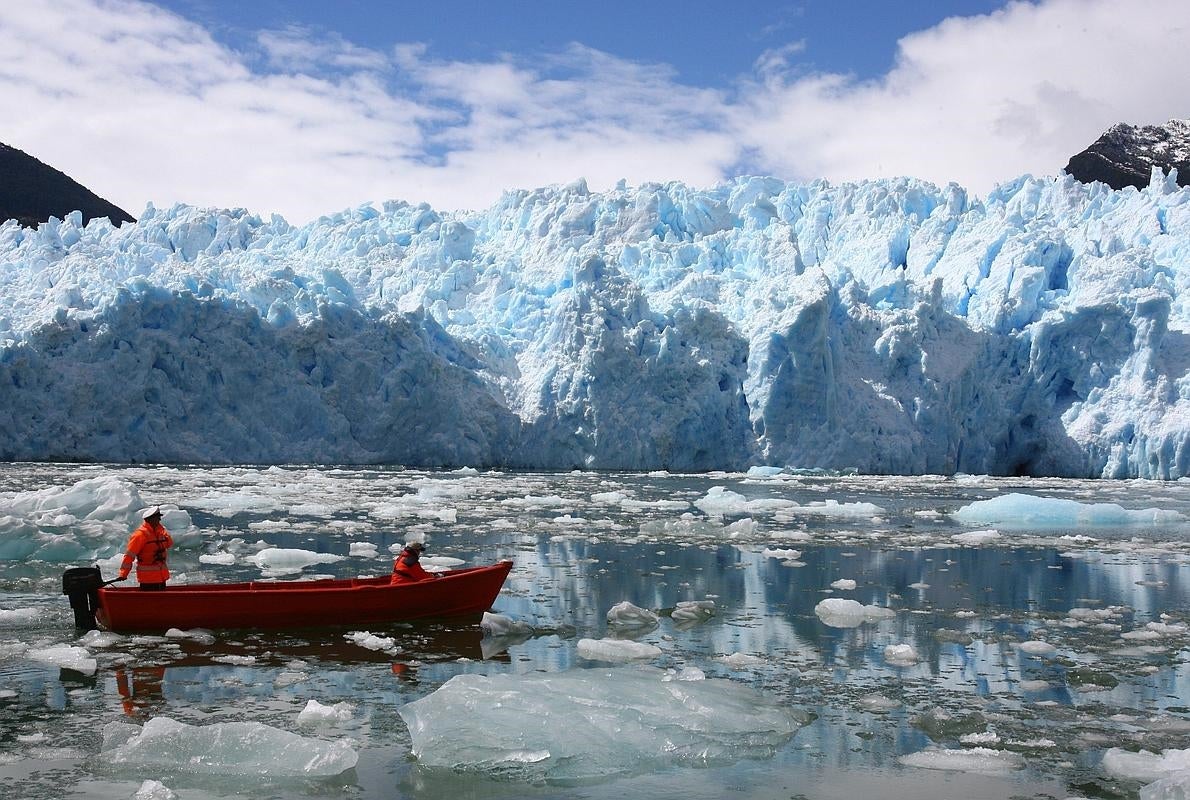 Parque Nacional Laguna San Rafael, 1.300 km al sur de Santiago de Chile