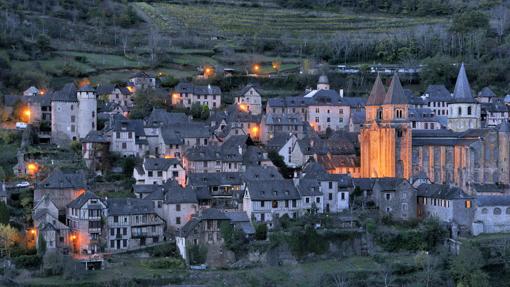 Ciudad medieval de Conques