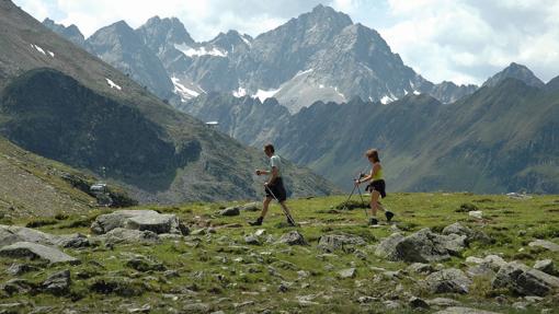 Paraje alpino en la zona de Kühtai