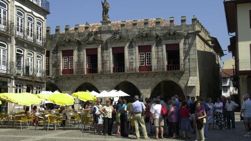 Casas de Largo de Oliveira en Guimaraes