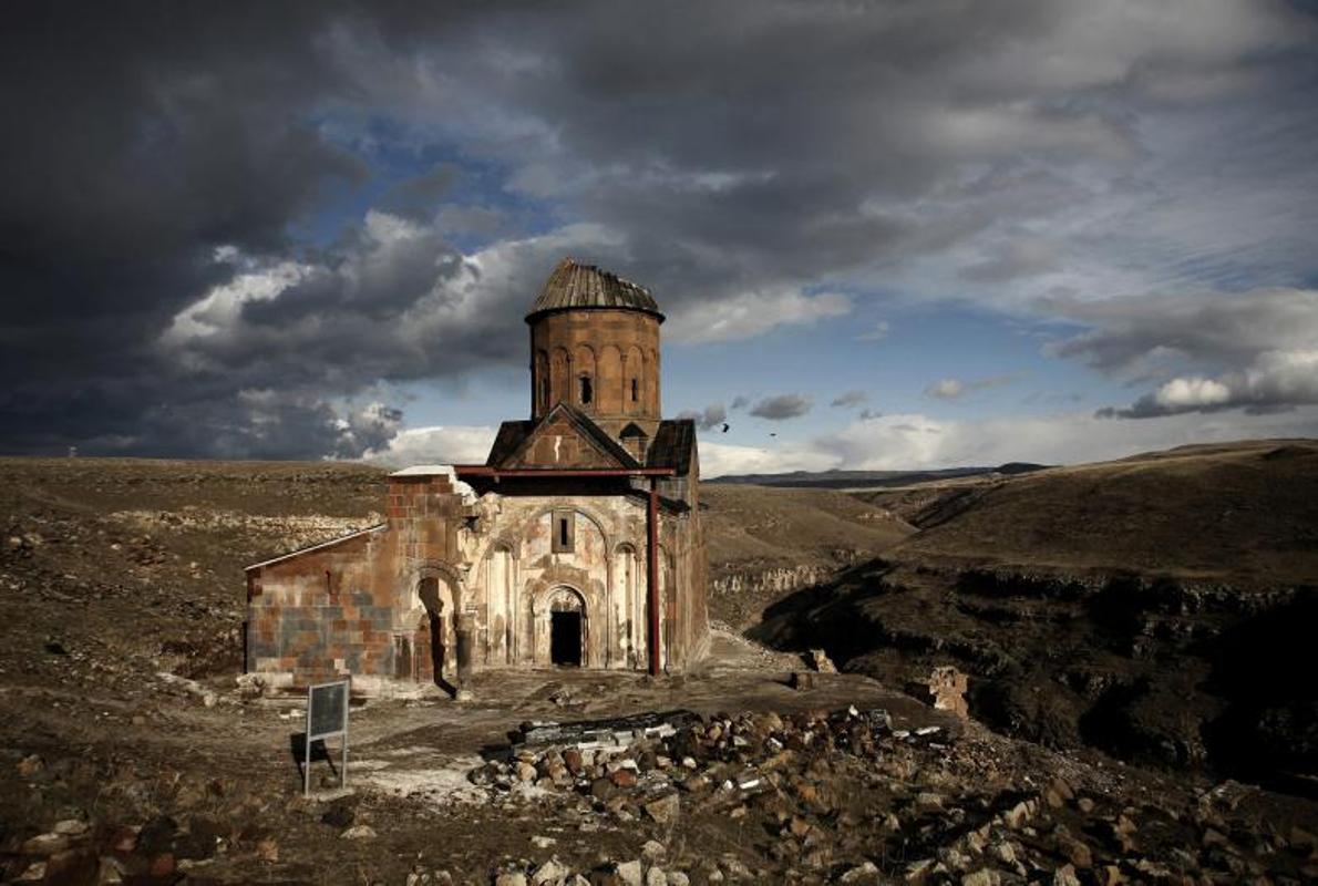 Iglesia de San Gregorio en las ruinas de Ani, Turquía