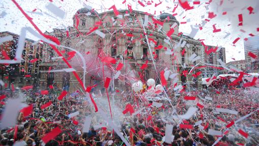 Aste Nagusia en la Plaza Arriaga