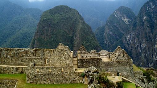 Vista de las ruinas de la ciudad perdida de los incas