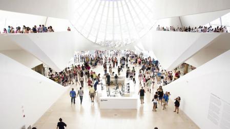 Interior del Museo del Mañana