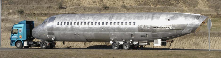 Morro del DC-9 en los estudios de El Hormiguero