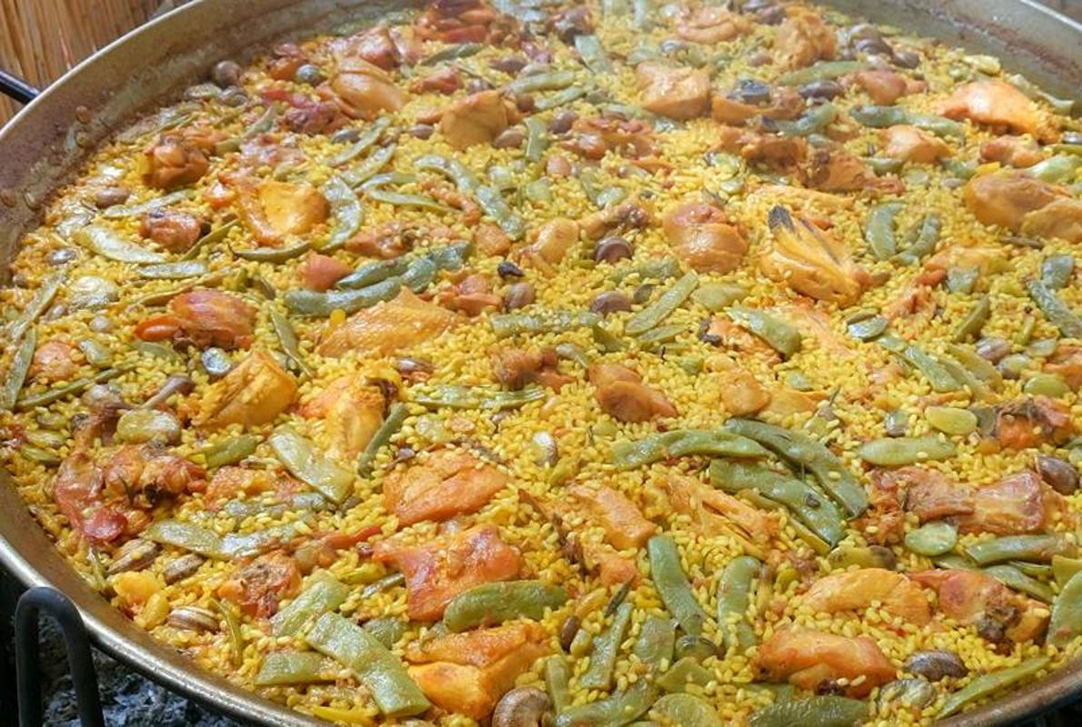 Paella ganadora, en Sueca (Valencia)