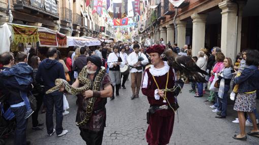 Mercado medieval, en Alcalá de Henares