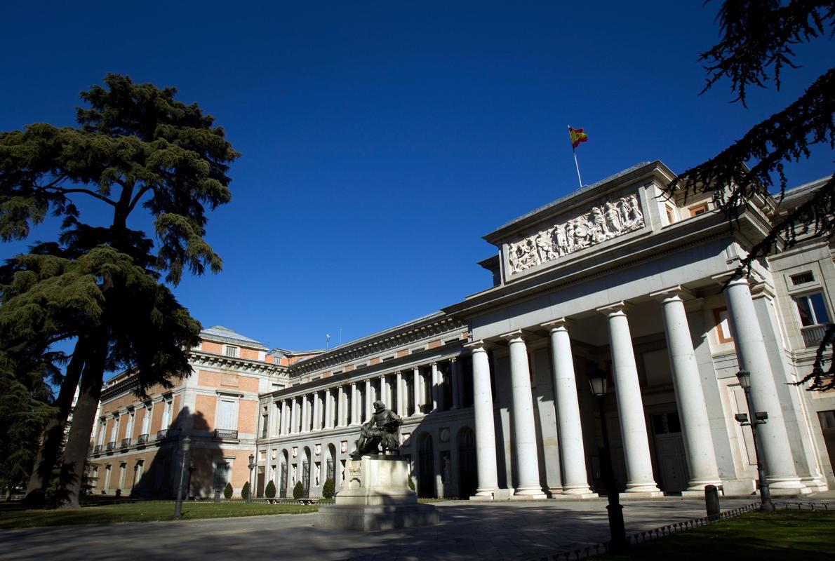 Fachada Vélazquez del Museo del Prado, Madrid