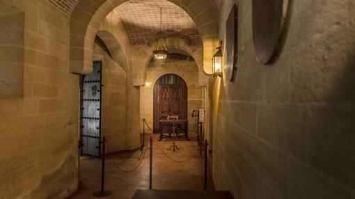 Interior del castillo de Almodóvar del Río