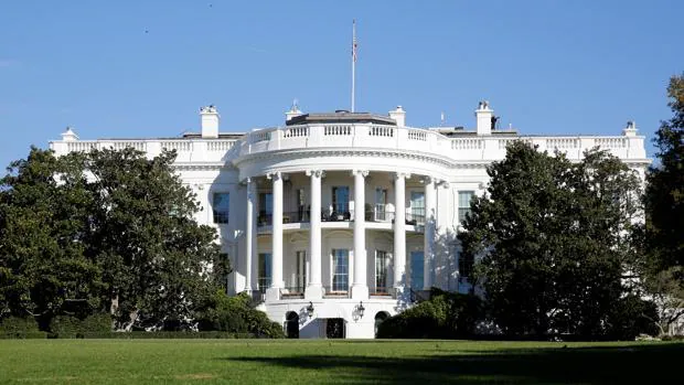 La Casa Blanca, en una foto tomada el 8 de noviembre