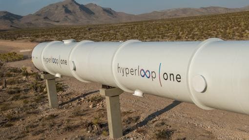 Prueba de Hyperloop en Nevada