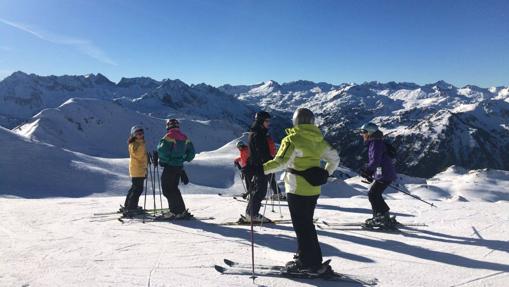 Nieve en diciembre en Baqueira Beret