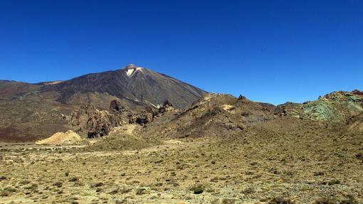 Llano de Ucanca, en la zona del Teide