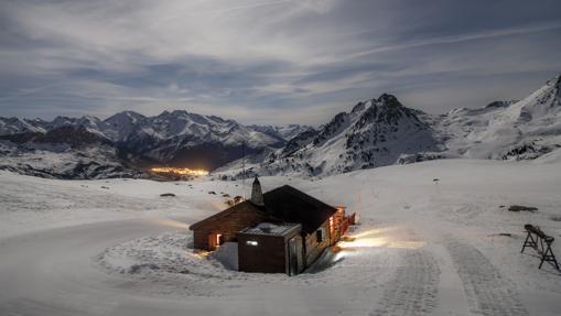 La Glera, a 2.000 metros de altura, en el complejo de esquí Formigal-Panticosa (Pirineo aragonés)