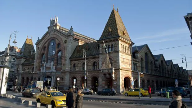 Mercado Central o Gran Salón del Mercado de Budapest