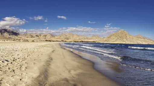 Playa de los Genoveses, en el Parque Natural de Cabo de Gata - Nijar