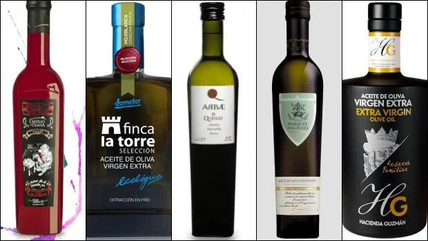 Cinco de los mejores aceites de oliva virgen extra de España