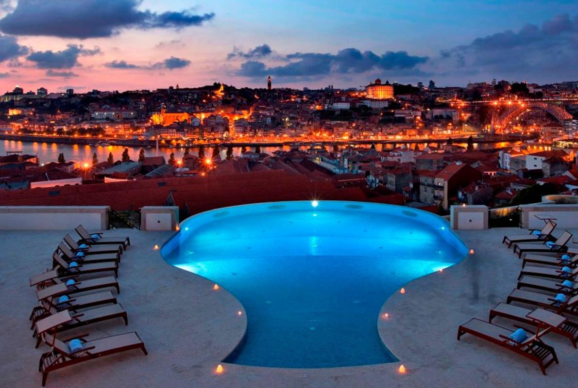 Oporto desde la terraza de The Yeatman Hotel