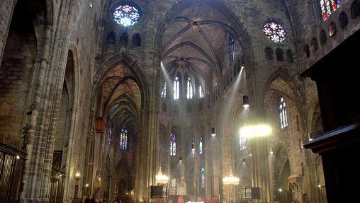 Nave central de la Catedral de Gerona