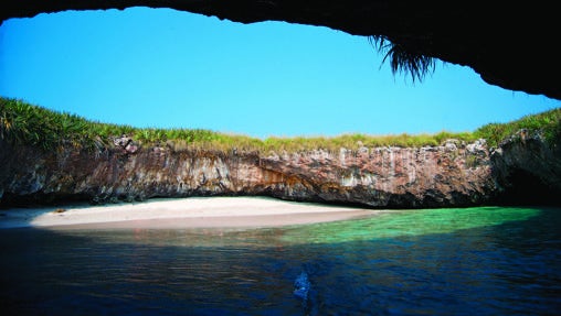 Playa Escondida, en México