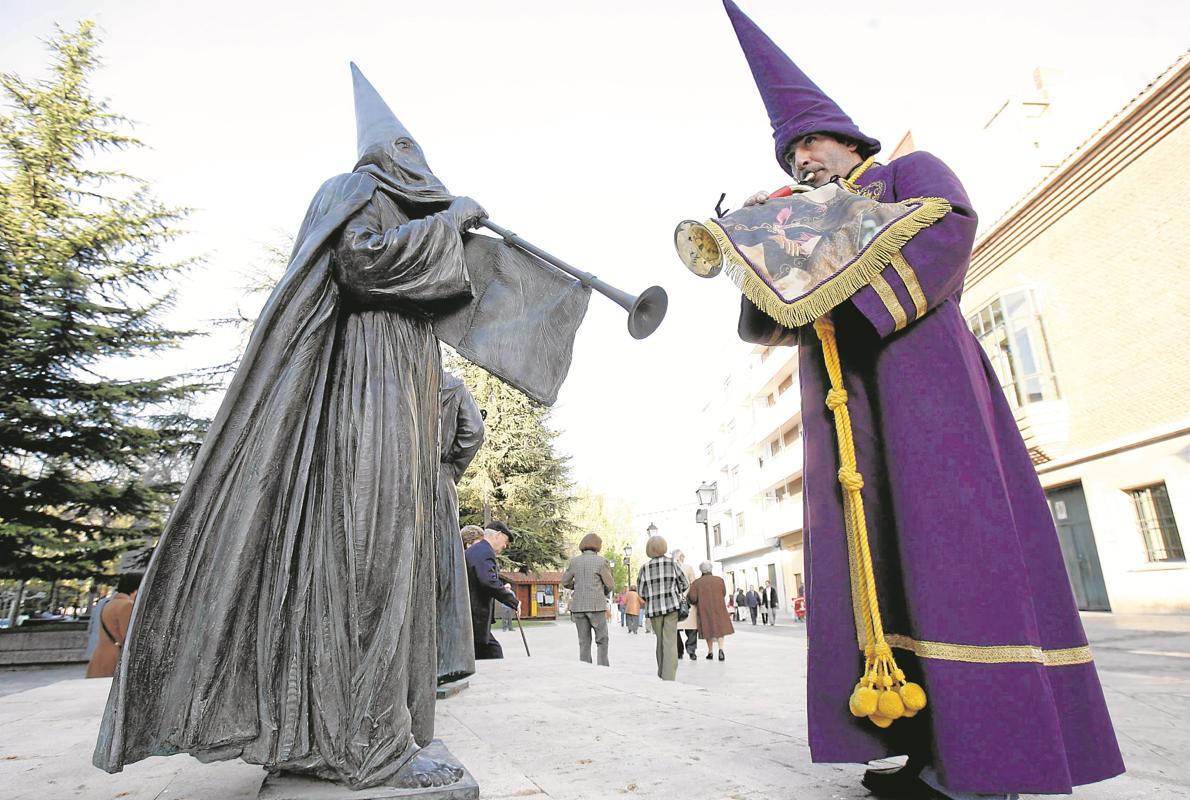 El «toque de tararú« tiene incluso un monumento en la capital palentina