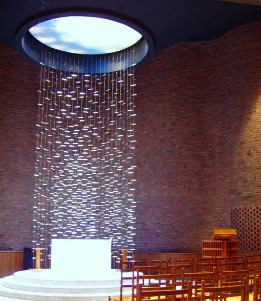 Interior de la MIT Chapel