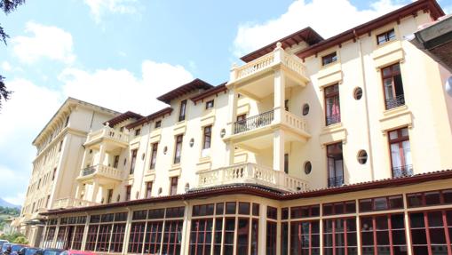 Exterior del Balneario de Liérganes