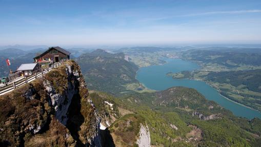 Panorama desde el Monte Schafberg