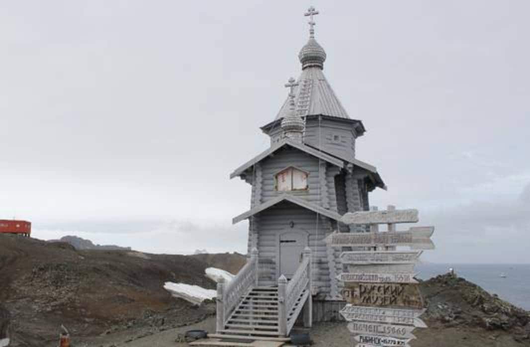 Ermita de Santa Trinidad, en la Antártida