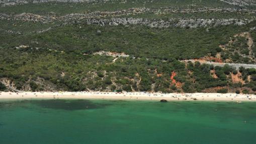 Plata de Galapinhos, junto a la Sierra de Arrábida