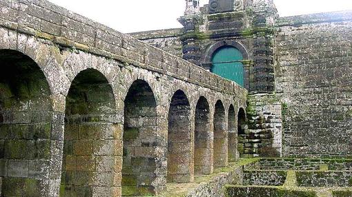 Detalle de la fortaleza de San Juan Bautista