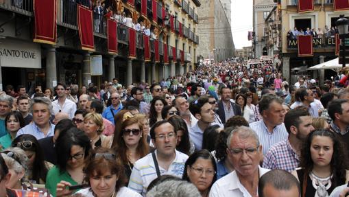 Procesión del Corpus, en Toledo