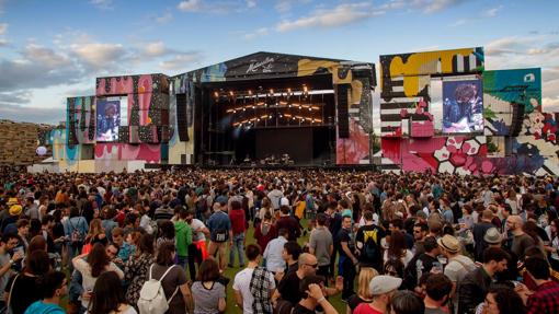 Uno de los escenarios del Mad Cool Festival