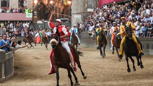 Edición del Palio de Siena, el pasado 2 de julio